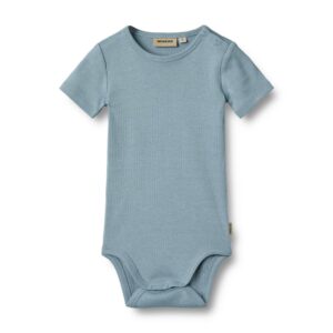 Kortærmet Rib Body Timo - ashley blue - 86