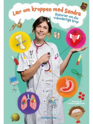 Lær om kroppen med Sandra - Børnebog - hardback