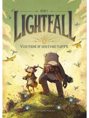 Lightfall 1 - Vogterne af den evige flamme - Børnebog - booklet