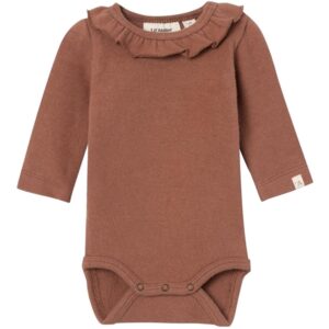 Lil'Atelier Carob Brown Thora Slim Body - Str. 68