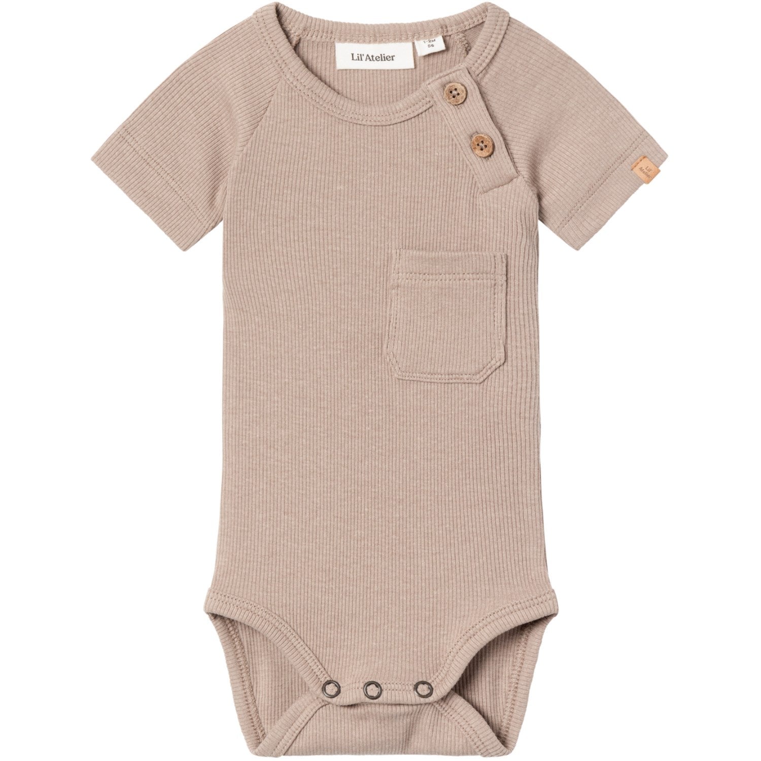 Lil'Atelier Mocha Meringue Gago Kub Slim Body - Str. 68 Lil'Atelier Mocha Meringue Gago Kub Slim Body - Str. 68