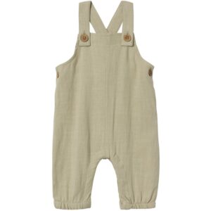 Lil'Atelier Moss Gray Dolie Fin Smækbukser - Str. 62