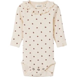 Lil'Atelier Whitecap Gray Ladybug Gago Kia Slim Body - Str. 56