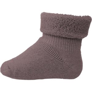 MP 722 Uld Baby Strømper 33 Dark Purple Dove - Str. 22-24