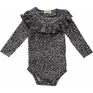 MarMar Leo Grey Leo Bibbi Body - Str. 3 år/98 cm