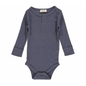 MarMar Modal Body L/Æ Blue - Str. 1,5 år/86 cm