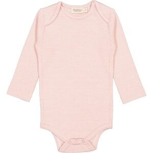MarMar Modal Fine Rib Evening Sun Stripe Ben Body - Str. 1 år/80 cm