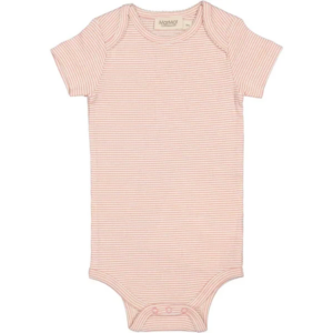 MarMar Modal Fine Rib Evening Sun Stripe Ben SS Body - Str. 2 mdr/56 cm