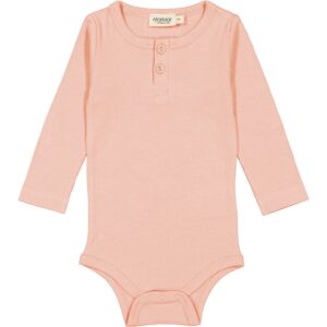 MarMar Modal Fine Rib Soft Coral Body - Str. 4 mdr/62 cm
