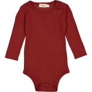 MarMar Modal Hibiscus Red Plain Body - Str. 6 mdr/68 cm