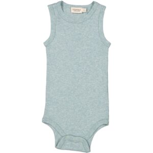 MarMar Modal Melange Pistachio Mel Body Sleeveless - Str. 3 år/98 cm
