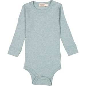 MarMar Modal Melange Pistachio Mel Plain Body - Str. 2 år/92 cm
