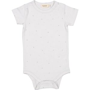 MarMar Modal Smooth Print Sprinkle Blue Plain Body - Str. 3 år/98 cm