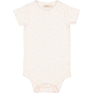 MarMar Modal Smooth Print Tivoli Dots Plain Body - Str. 2 mdr/56 cm
