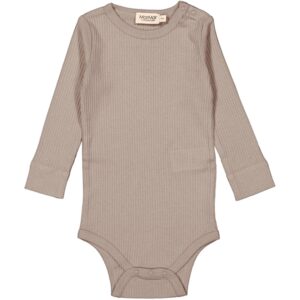 MarMar Modal Warm Stone Plain Body - Str. 1,5 år/86 cm