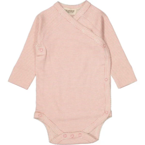 MarMar New Born Modal Fine Rib Evening Sun Stripe Belito Body - Str. 0 mdr/50 cm