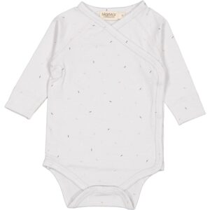 MarMar New Born Modal Smooth Print Sprinkle Blue Belito Body - Str. 9 mdr/74 cm
