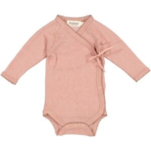 MarMar Wool Pointelle Burnt Rose Belita Body - Str. 9 mdr/74 cm