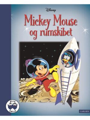 Mickey Mouse og rumskibet - Børnebog - hardcover