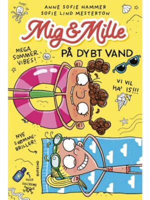 Mig & Mille - På dybt vand - Børnebog - hæfte
