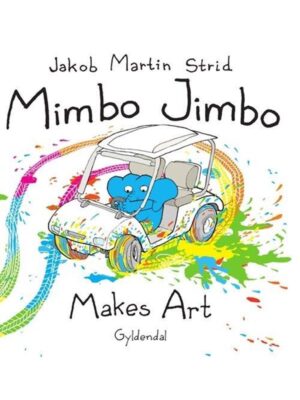 Mimbo Jimbo Makes Art - engelsk udgave - Børnebog - hardcover