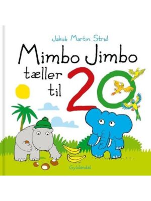 Mimbo Jimbo tæller til 20 - Børnebog - hardcover