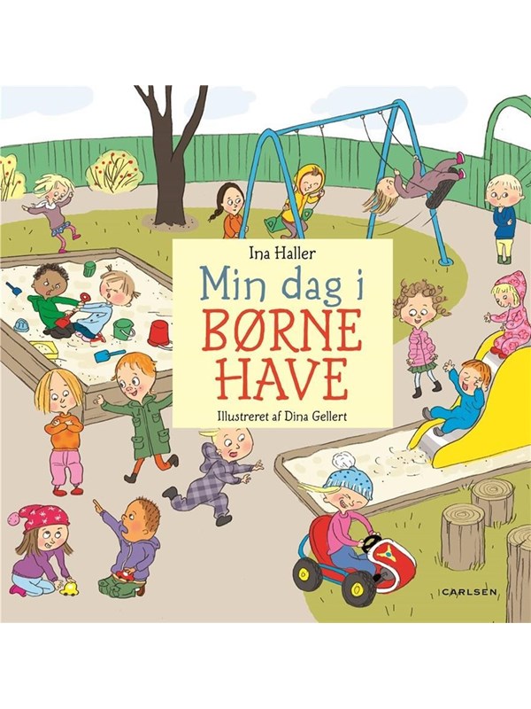 Min dag i børnehave - Børnebog - hardcover Min dag i børnehave - Børnebog - hardcover