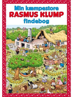 Min kæmpestore Rasmus Klump findebog - Børnebog - Board books