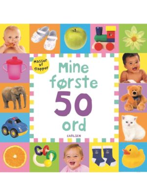 Mine første 50 ord - Børnebog - Papbøger