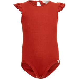 Minimalisma Bippi Body Poppy Red - Str. 6-12 mdr