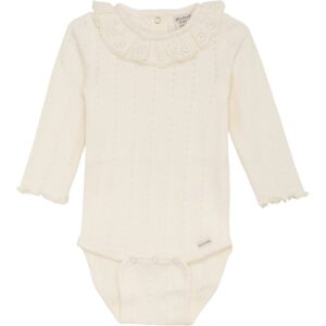 Minymo Eggnog Body Pointell - Str. 80