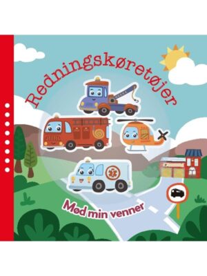 Mød mine venner Redningskøretøjer - Børnebog
