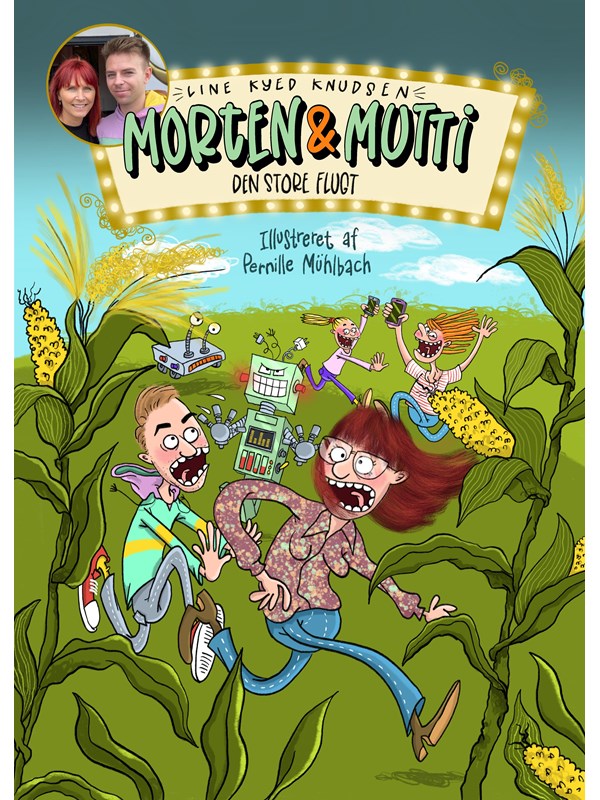 Morten og Mutti - Den store flugt - Børnebog - hardcover Morten og Mutti - Den store flugt - Børnebog - hardcover