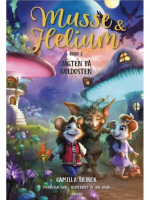 Musse og Helium (2) - Jagten på guldosten - Børnebog - hardcover