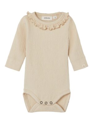 Nalo bea langærmet slim body - FOG - 68