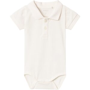 Name It Bright White Haddo Polo Body - Str. 50
