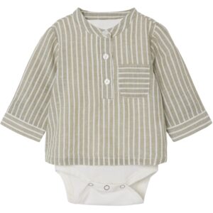 Name It Oil Green Hilom Skjorte Body - Str. 56