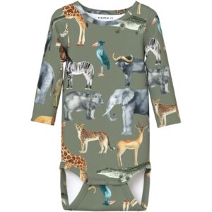 Name It Oil Green Jasen Body - Str. 50
