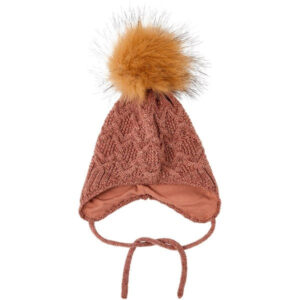 Name it Cognac Wrilla Uld Strik Hue - Str. 40-44