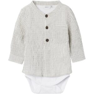 Name it Dark Sapphire Fedenis Skjorte Body - Str. 62