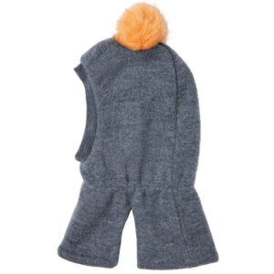 Name it Mino Børstet Uld Elefanthue m/Fleece Turbulence - Str. 48-49
