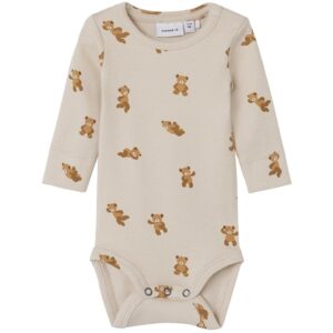 Name it Oatmeal Bear Body - Str. 74