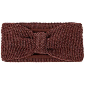 Name it Uld Deep Mahogany Rilla Strik Pandebånd - Str. 48-49