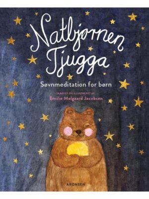 Natbjørnen Tjugga - Børnebog - hardcover