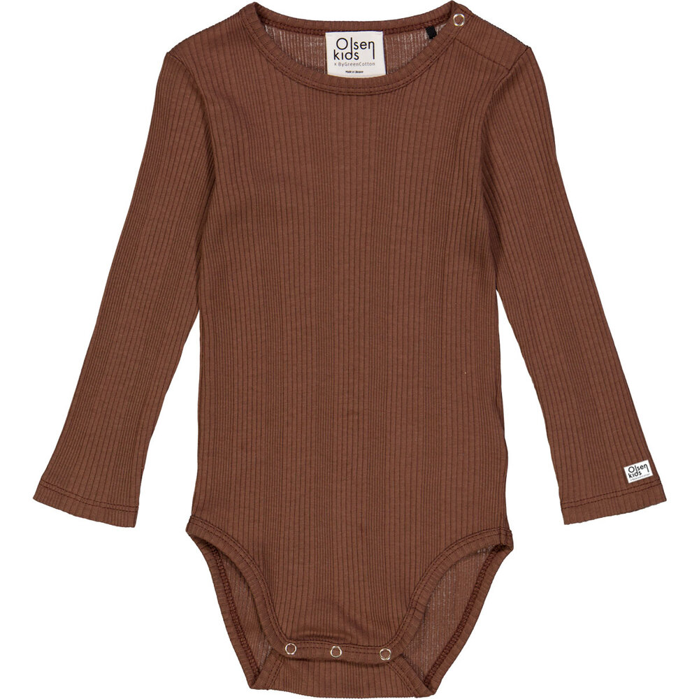 Olsen kids rib body - Ceder brown - 56 Olsen kids rib body - Ceder brown - 56