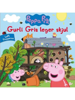 Peppa Pig - Gurli Gris leger skjul - Løft flappern - Børnebog - hardcover