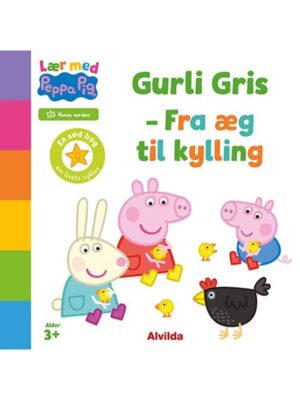 Peppa Pig - Lær med Gurli Gris - Gurli Gris - Fra - Børnebog - Papbøger