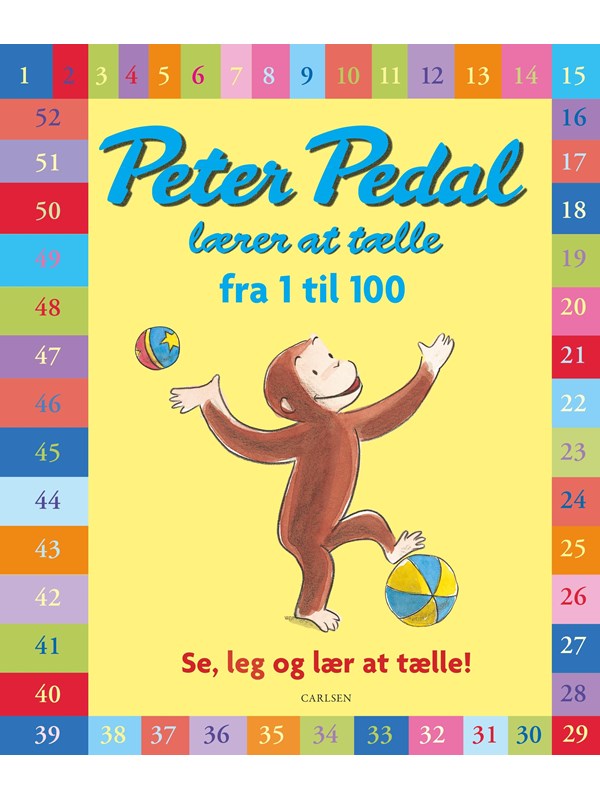 Peter Pedal lærer at tælle fra 1 til 100 - Børnebog - hardcover Peter Pedal lærer at tælle fra 1 til 100 - Børnebog - hardcover