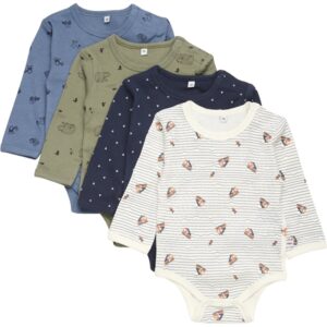 Pippi Body AO-printed 4-pak Deep Lichen Green - Str. 86