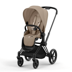 Priam klapvogn 2023 - cozy beige/matt black